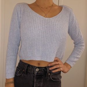 purple vintage brandy sweater